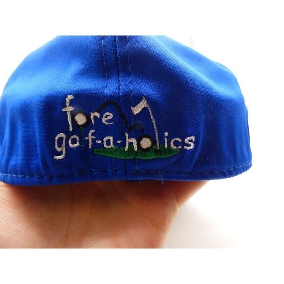 Authentic Pukka Stars and Stripes Tee Stretch Fit Golf Cap/ Hat, Blue - Picture 6 of 11